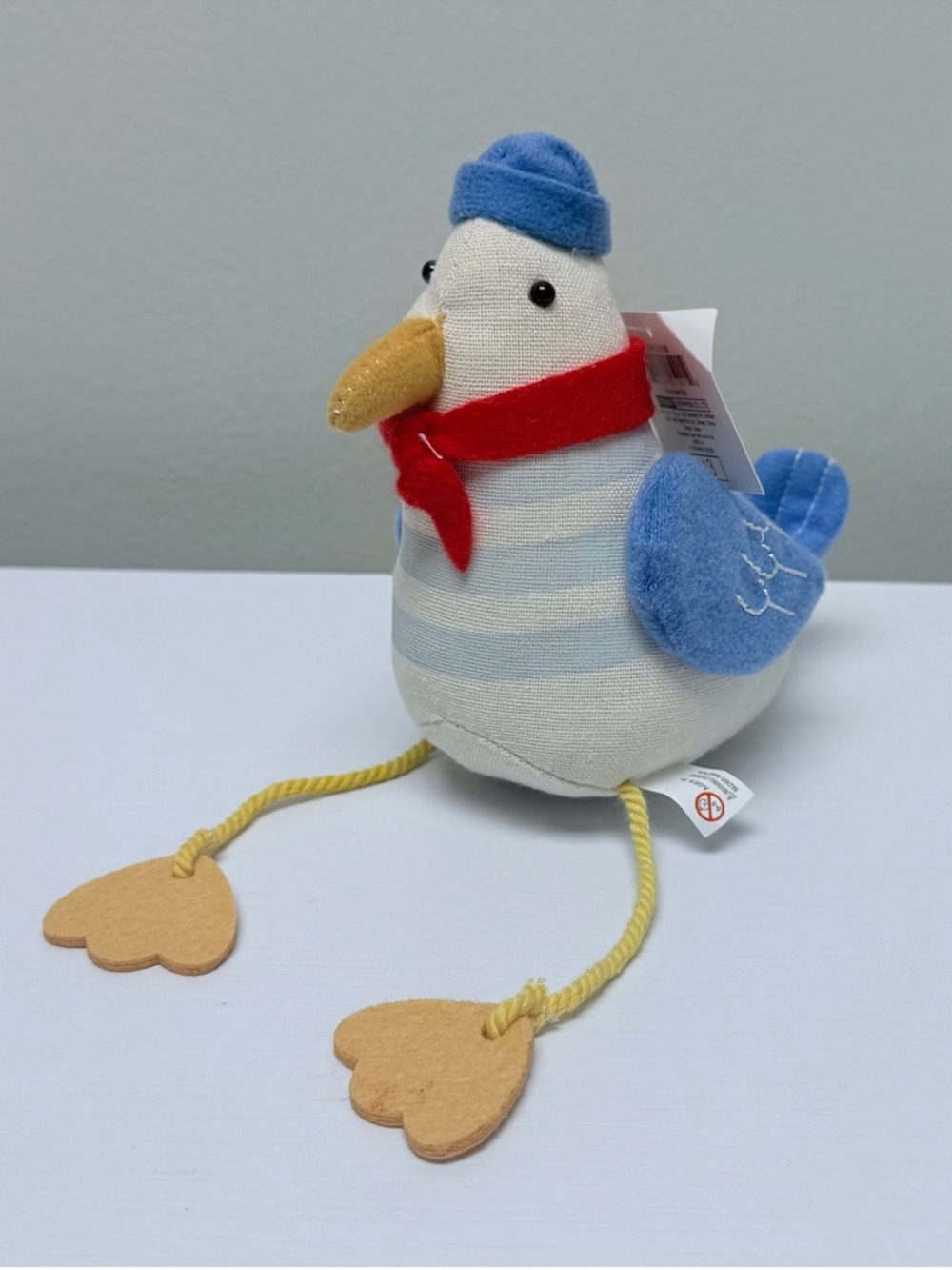 New Seagull -Novelty Plush Figural Target Bullseye Playground Summer Collection